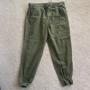 Gap Olive Joggers